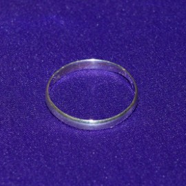 Plain Thin Band Silver Ring